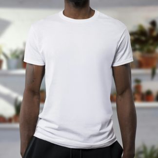 Dominiccurme Men's Classic Crew Neck T-Shirt — Soft Cotton Everyday Tee